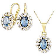 Earrings, necklace and pendant Goss (585/1000; 5.4 g) - Jewellery Gift Set