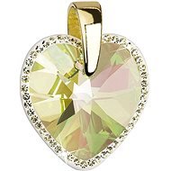 EVOLUTION GROUP Luminous Green Au Pendant, Made with Swarovski® Crystals 34137.6 - Charm