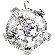 Violet pendant made with Swarovski® crystals 34175.3 - Charm