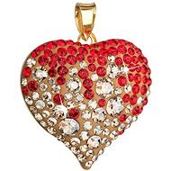 Siam gold Au pendant made with Swarovski® crystals 34181.3 - Charm