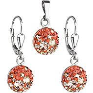 Orange Set Made with SWAROVSKI ® Crystals 39074.4 - Jewellery Gift Set