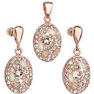 Magic rose set made with Swarovski® crystals 39150.3 - Jewellery Gift Set