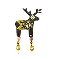 Deers - Ajinka - Brooch