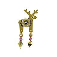 Deers - Vitter - Brooch