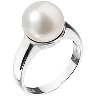 EVOLUTION GROUP 25001.1 White Genuine Pearl, AA 10-10,5mm (Ag925/1000, 3,0g) size 56 - Ring