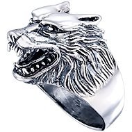 Silver ring, wolf (925/1000, 14,6-16,1 g) - Ring