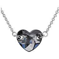 EVOLUTION GROUP 32020.5 Silver Night Necklace Decorated with Swarovski Crystals - Necklace