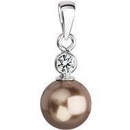 EVOLUTION GROUP 34201.3 Bronze Pearl Charm decorated with Swarovski Crystals - Charm