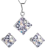 EVOLUTION GROUP 39126.3 violet set decorated with Swarovski crystals - Jewellery Gift Set