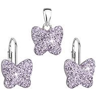 EVOLUTION GROUP 39144.3 Violet Set decorated with Swarovski Crystals - Jewellery Gift Set