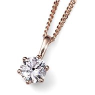 OLIVER WEBER Brilliance Medium 925AG rosegold crystal - Necklace