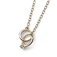 OLIVER WEBER Ringy 925AG Gold Plated Crystal - Necklace