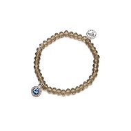 The MaMa Charm stream with blue stone - Bracelet
