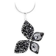 JSB Bijoux Necklace Butterfly decorated with Swarovski Crystal Stones - Necklace