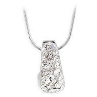 JSB Bijoux Necklace Half Moon with Swarovski Crystal Stones - Necklace