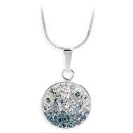 JSB Bijoux Strieborný náhrdelník Ice s krištáľovými kameňmi Swarovski® - Náhrdelník