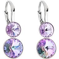 EVOLUTION GROUP 31233.5 vitrail light earrings decorated with Swarovski® crystals (925/1000, 2.8 g) - Earrings