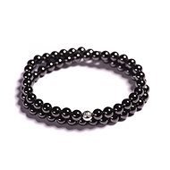 LAVALIERE Men&#39;s Bead Bracelet Bracelet - Magnetic Hematite - 454925-SL - Bracelet