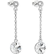 EVOLUTION GROUP 31270.1 Crystal Earrings Decorated with Swarovski® Crystals (925/1000, 1.6g) - Earrings
