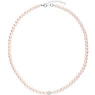 EVOLUTION GROUP 32063.3 Pearl, Decorated with Preciosa® Crystals (925/1000, 1g, Pink) - Necklace