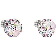 EVOLUTION GROUP 31336.3 Magic Rose with Swarovski® Crystals (Silver 925/1000; 1g) - Earrings