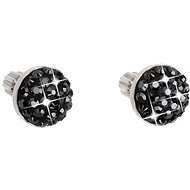 EVOLUTION GROUP 31336.5 Hematite with Swarovski® Crystals (Silver 925/1000; 1g) - Earrings