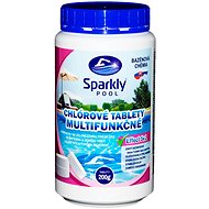 Sparkly POOL Swimming pool chlorine tablets 5in1 multifunctional 200 g 1 kg - Pool Chemicals