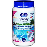 Sparkly POOL Chlorine pool tablets 5in1 multifunctional 20g 1 kg - Pool Chemicals