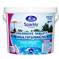 Sparkly POOL Swimming pool chlorine tablets 6in1 multifunctional 200 g 3 kg - Pool Chemicals
