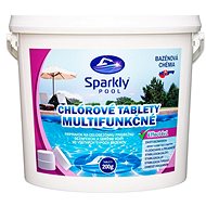 Sparkly POOL Swimming pool chlorine tablets 6in1 multifunctional 200 g 5 kg - Pool Chemicals