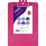 SNOPAKE PP A4, pink - Clipboard