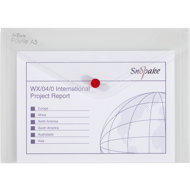 SNOPAKE Polyfile with print A5, clear - pack of 5 - Document Folder