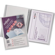 SNOPAKE prospectus book A5, 20 pockets, transparent colourless - Document Folder