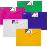 SNOPAKE Polyfile with print ID A4, bright - pack of 5 - Document Folder