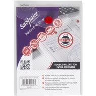 SNOPAKE Polyfile with print P A6, clear - Document Folder