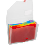 SNOPAKE Rainbow A4, 6 compartments - Document Folder