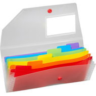 SNOPAKE Rainbow DL, 6 compartments - Document Folder