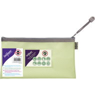 SNOPAKE EVA Pastel Mesh with zipper HC, DL, pastel green - Document Folder