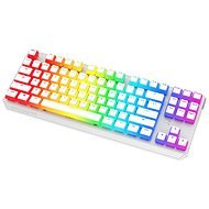 SPC Gear GK630K Onyx White Tournament Kailh Red - US - Gaming Keyboard - Gaming-Tastatur