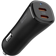 Spigen Essential 50W Car Charger EV502 Black - Car Charger