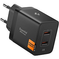 Spigen Essential 47W Wall Charger EE472EU Black - Wall Charger