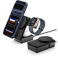 Spigen Essential MagSafe 3-in-1 Wireless Charger EF323MQ Black - Wireless Charger