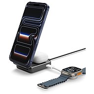 Spigen Essential MagSafe 2-in-1+C Wireless Charger EF302MOQ Black - Wireless Charger