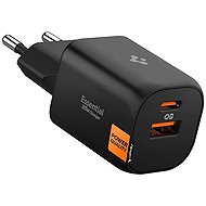 Spigen Essential 35W Wall Charger EE352EU Black - Wall Charger