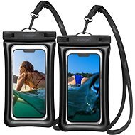 Spigen Aqua Shield A610 fekete vízálló úszótok - 2 db - Mobiltelefon tok