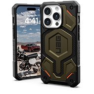 UAG Monarch Pro MagSafe kevlar Element Green iPhone 15 Pro - Phone Cover