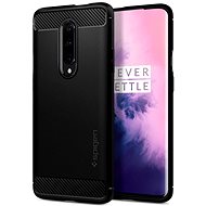 Spigen Rugged Armor, Black, for OnePlus 7T Pro - Phone Cover