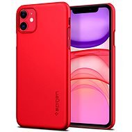 Spigen Thin Fit, Red, for iPhone 11 - Phone Cover