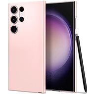 Spigen Air Skin Misty Pink Samsung Galaxy S23 Ultra tok - Telefon tok