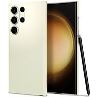 Spigen Samsung Galaxy S23 Ultra Air Skin Shiny Cream tok - Telefon tok